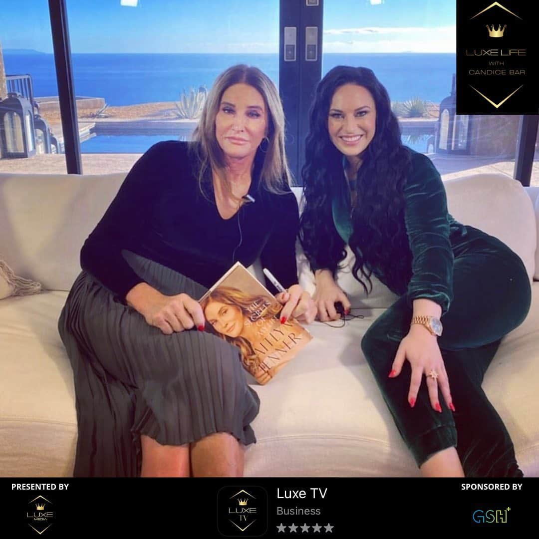 Caitlyn Jennerさんのインスタグラム写真 - (Caitlyn JennerInstagram)「So much fun chatting with @luxelife_cb  @luxemediaofficial   #luxemedia #luxelifewithcandicebar #luxelife」2月9日 1時40分 - caitlynjenner