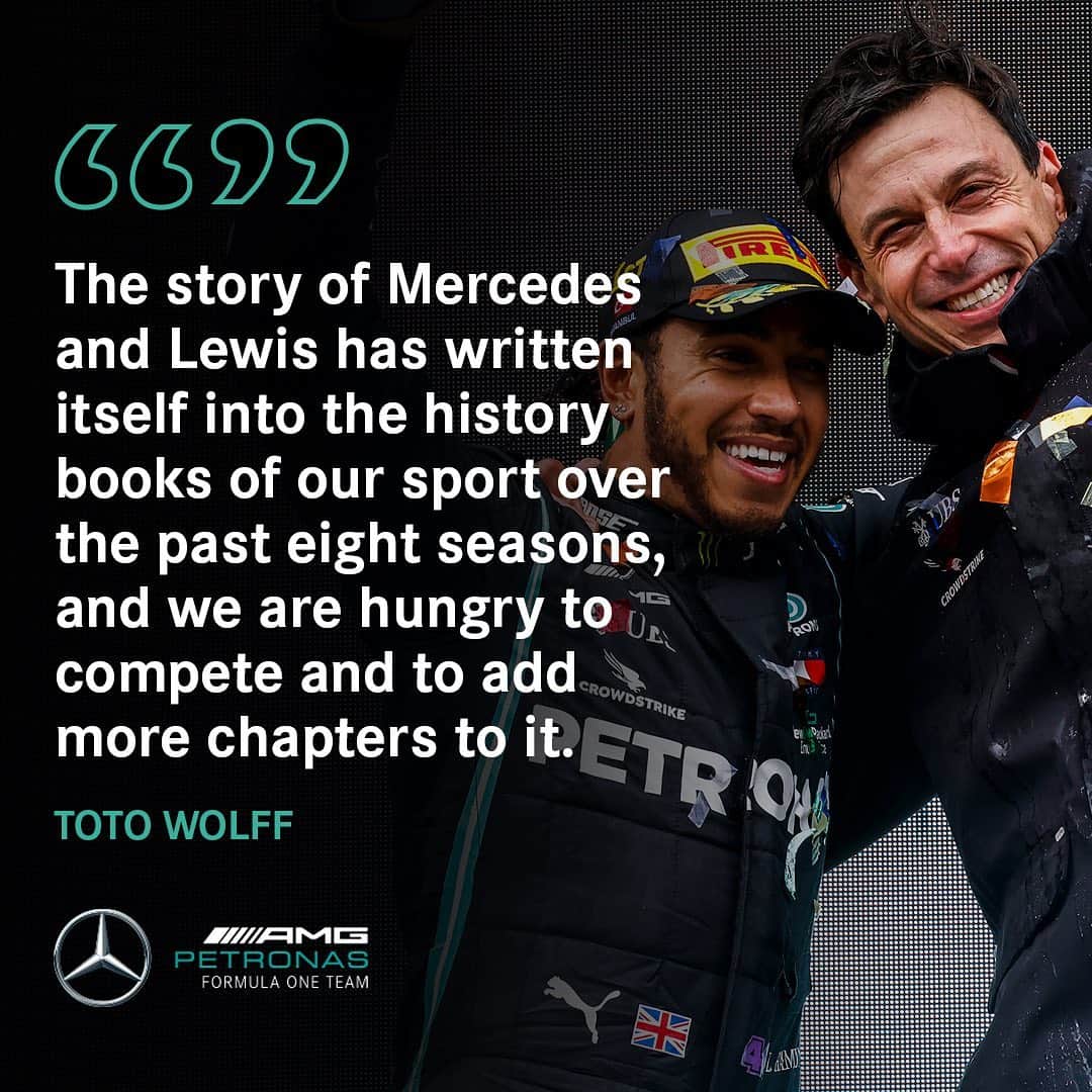 MERCEDES AMG PETRONASさんのインスタグラム写真 - (MERCEDES AMG PETRONASInstagram)「💬 "Together, we have decided to extend the sporting relationship for another season and to begin a longer-term project to take the next step in our shared commitment to greater diversity within our sport" - Toto Wolff」2月9日 2時08分 - mercedesamgf1