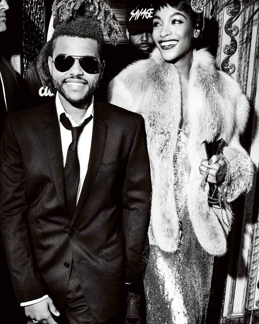 マリオ・テスティーノのインスタグラム：「CONGRATULATIONS TO THE WEEKND _ FELICIDADES, THE WEEKND  #TestinoArchive #TheWeeknd #JourdannDunn #CamillaNickerson」