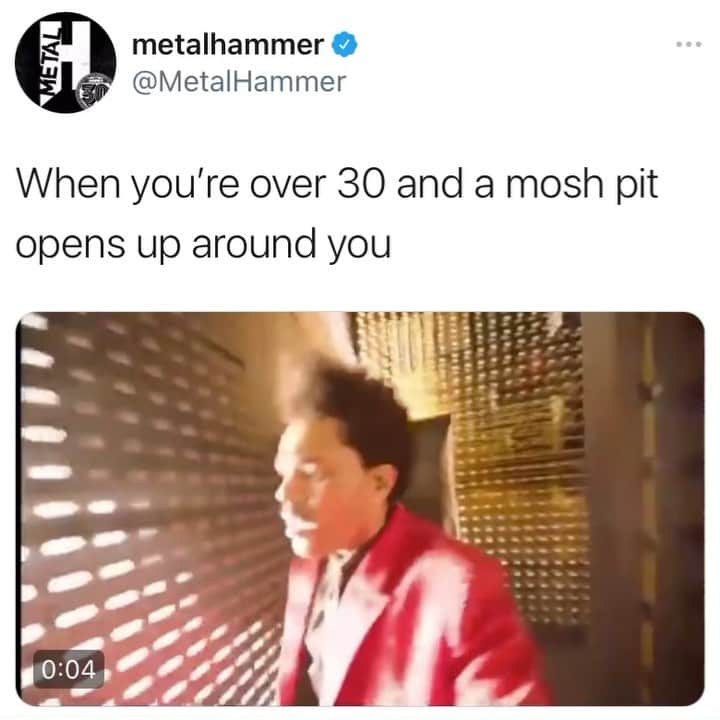METAL HAMMERのインスタグラム：「If you know, you know 😰」