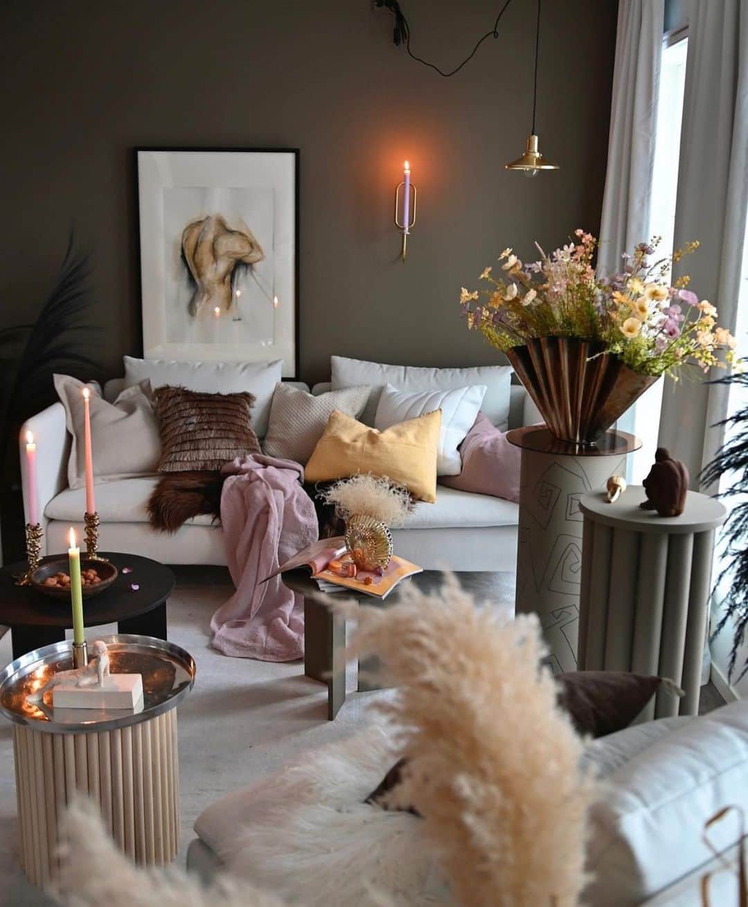 My Interiorのインスタグラム：「Its soo beautiful what do you think? Home of @marenbaxter」