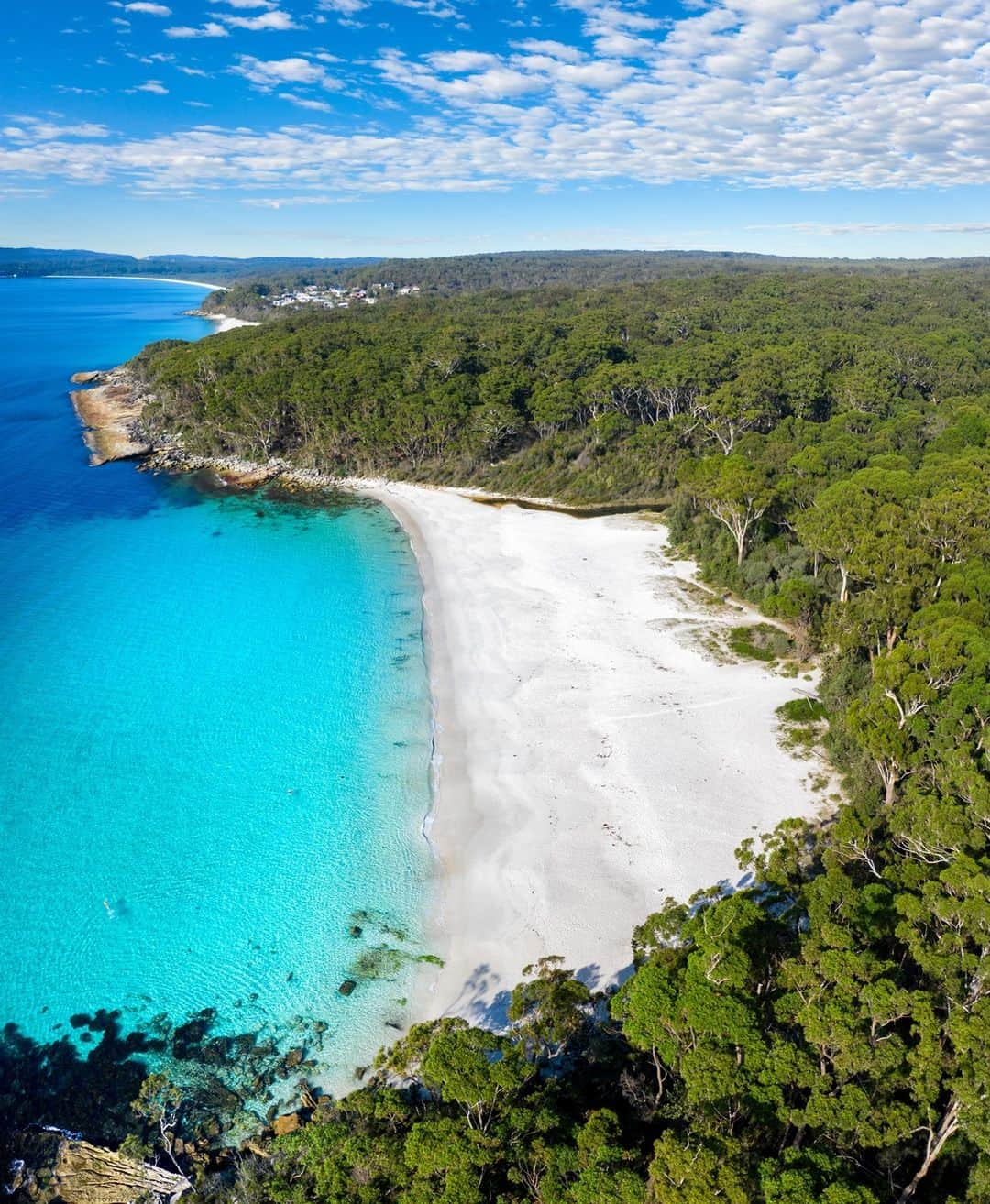 Australiaさんのインスタグラム写真 - (AustraliaInstagram)「Crystal-clear water + white sandy beach + fringing National Park? Must be @visitshoalhaven. 😇 @jordan_robins has beautifully captured this slice of paradise (aka #BlenheimBeach) in #JervisBay. This secluded spot is a must visit when touring the south coast of @visitnsw, and not just because of stunning views like this one. The surrounding area of Jervis Bay and #Huskisson offer up the perfect holiday escape with beautiful white sandy beaches and excellent surfing. #seeaustralia #NewSouthWales #LoveNSW #shoalhaven #holidayherethisyear」2月9日 4時00分 - australia