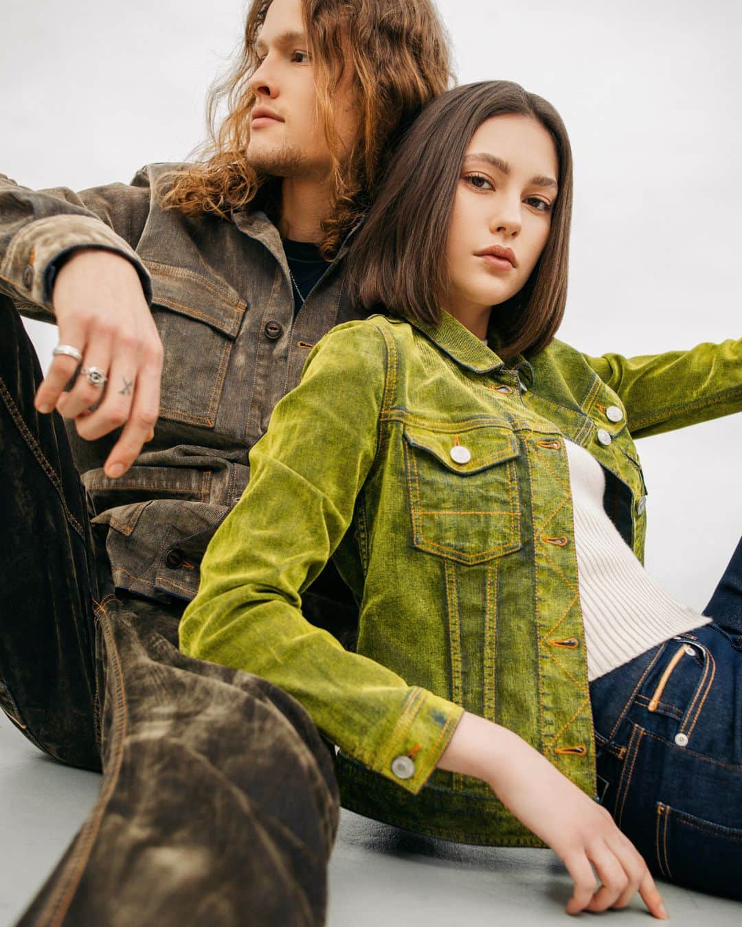 のインスタグラム：「Partners in crime⁣ ⁣⁣ care-label.com⁣⁣⁣⁣⁣⁣⁣⁣⁣⁣⁣⁣⁣ ⁣⁣⁣⁣⁣⁣⁣⁣⁣⁣⁣ #carelabel #denimlovers #denimstory #denimaddiction」