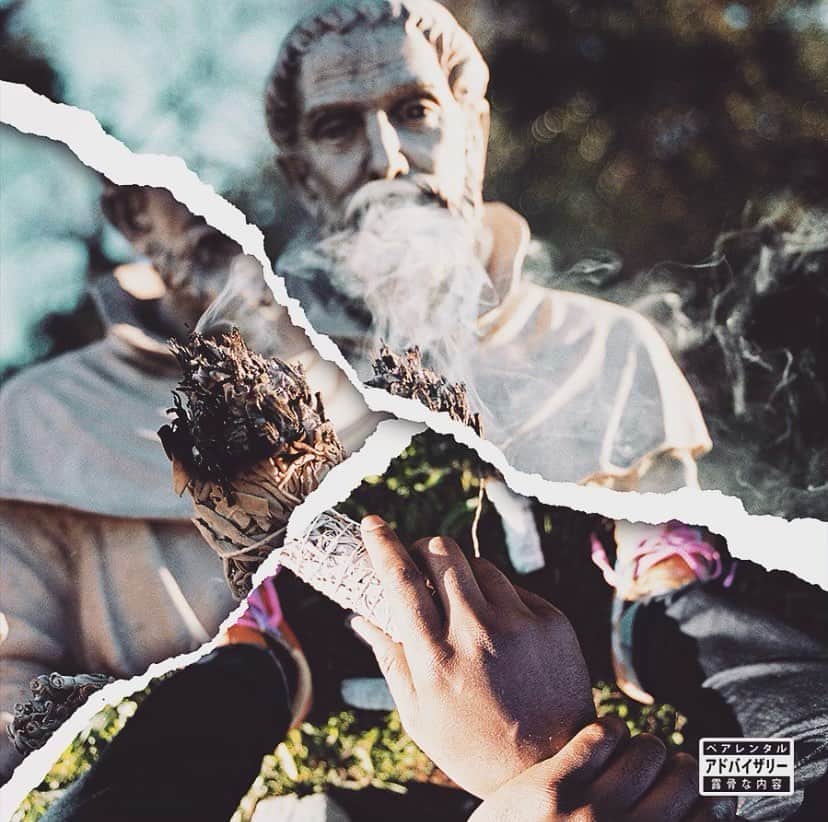 ワカ・フロッカ・フレイムのインスタグラム：「@sluggmania Just dropped #SageInTheAir On all platforms!!!」