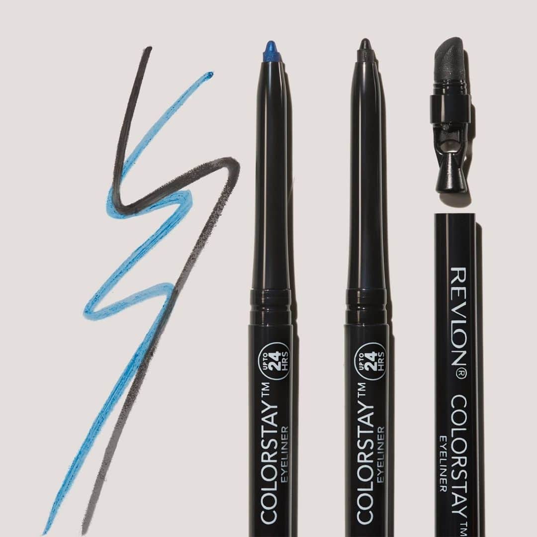 Revlonさんのインスタグラム写真 - (RevlonInstagram)「NEW, improved #ColorStay Eyeliner is all about that incredible, 24H color payoff. And, let's not forget about the hidden sharpener on the opposite end, because we love a sharp wing 👁‍🗨」2月9日 7時00分 - revlon