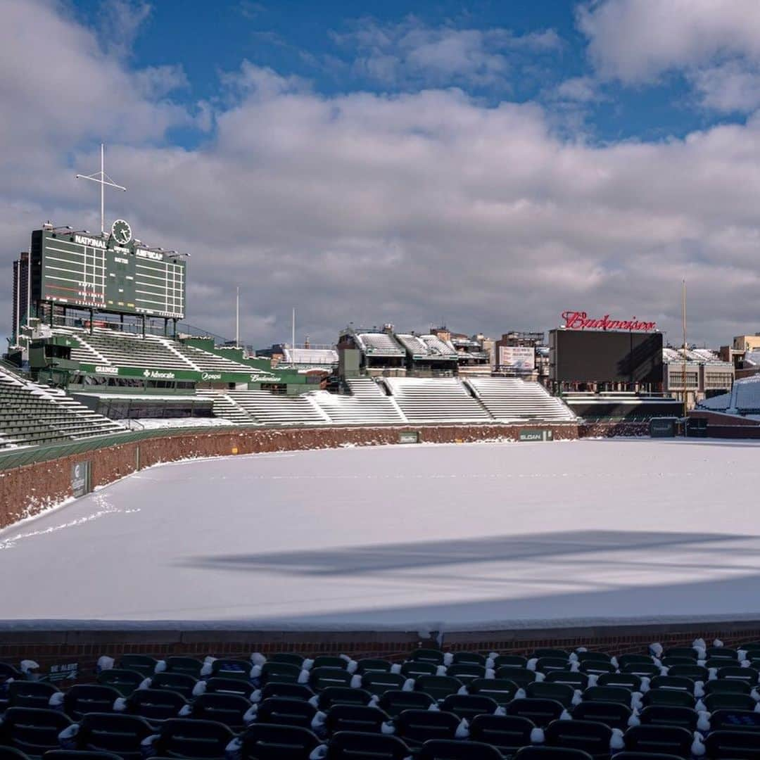 シカゴ・カブスさんのインスタグラム写真 - (シカゴ・カブスInstagram)「Spring dreaming. ❄️🔜☀️」2月9日 7時24分 - cubs