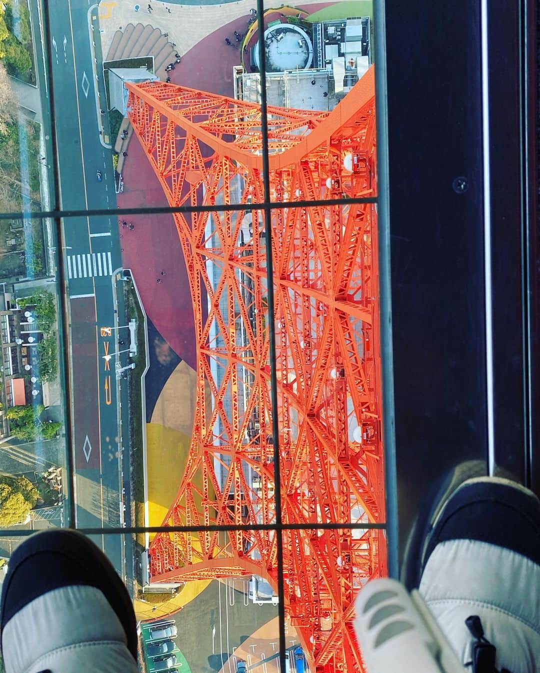 日出郎さんのインスタグラム写真 - (日出郎Instagram)「Tokyo tower  #日出郎 #東京タワー #外階段で登ってみた」2月9日 8時17分 - hiderou1030