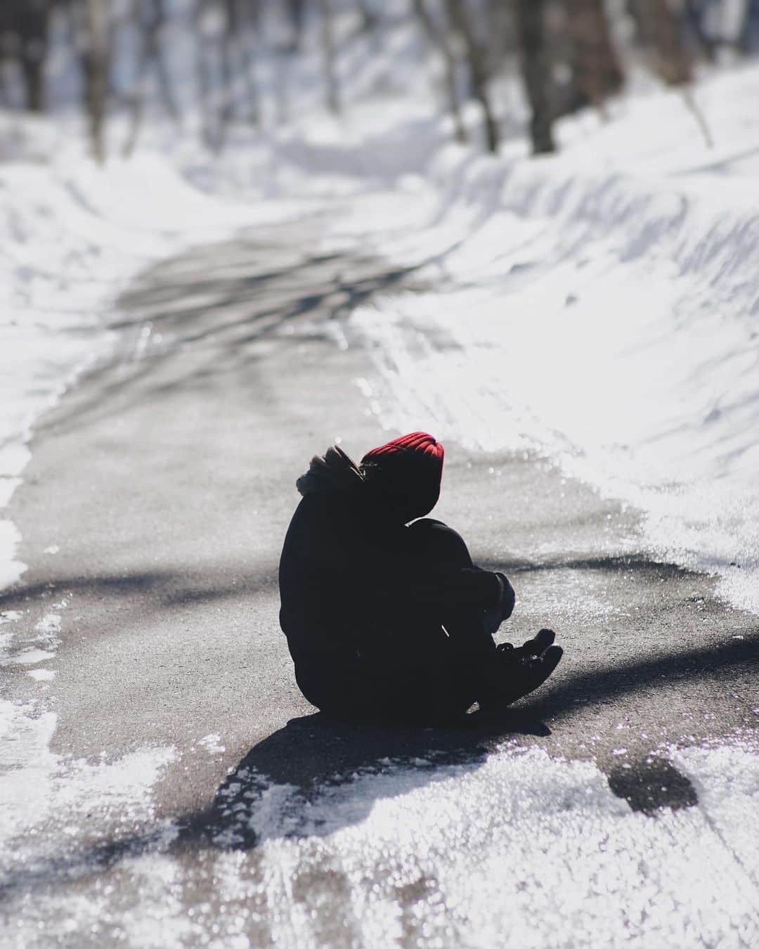 ima_ju / Jun Iのインスタグラム：「: : One Day Snow : : 雪の写真はというと....あぁこの頃はインスタとして楽しかった頃だったなぁ。。 : : ::」