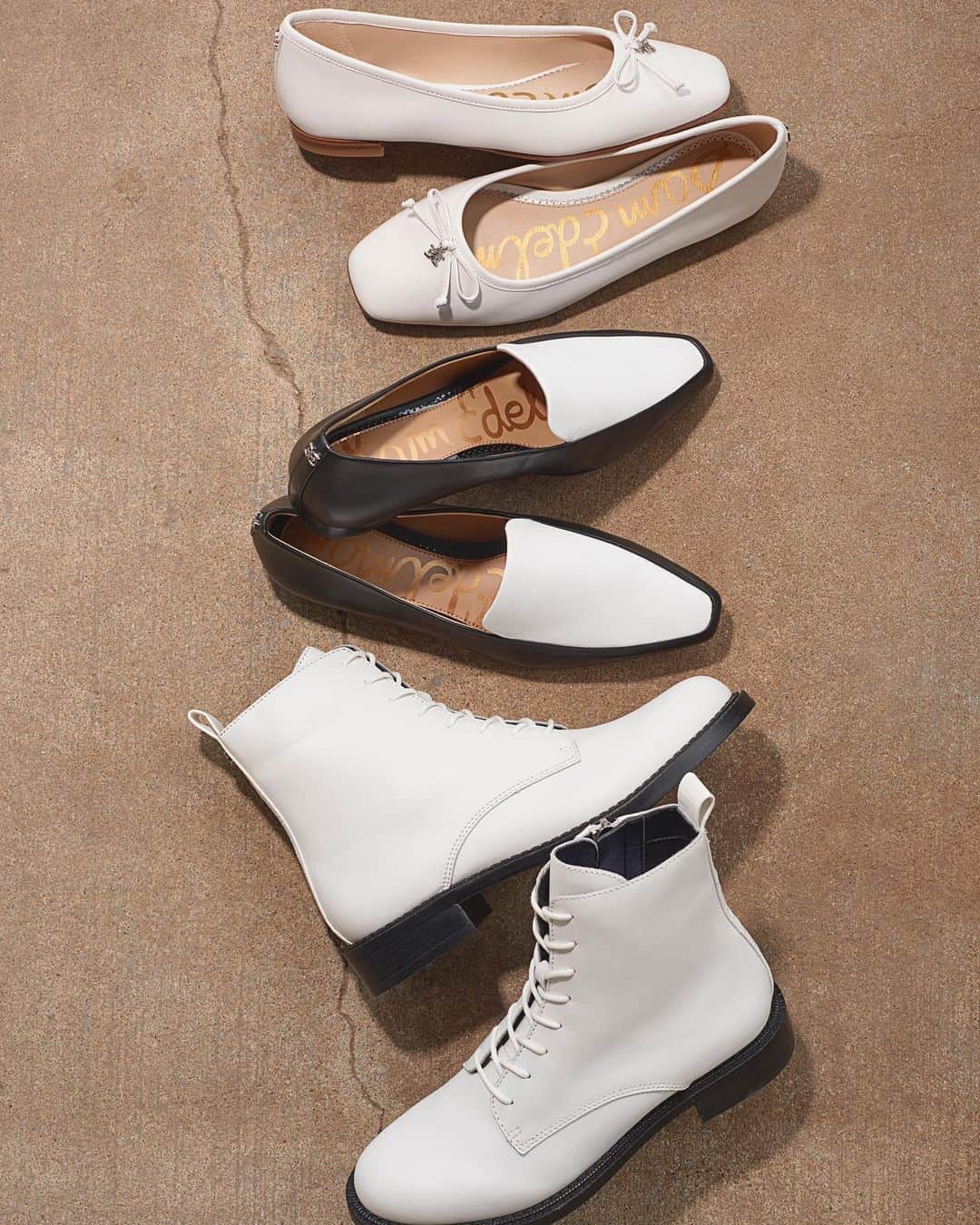 サムエデルマンのインスタグラム：「Monochromatic Monday ▪️▫️  #SamEdelman」