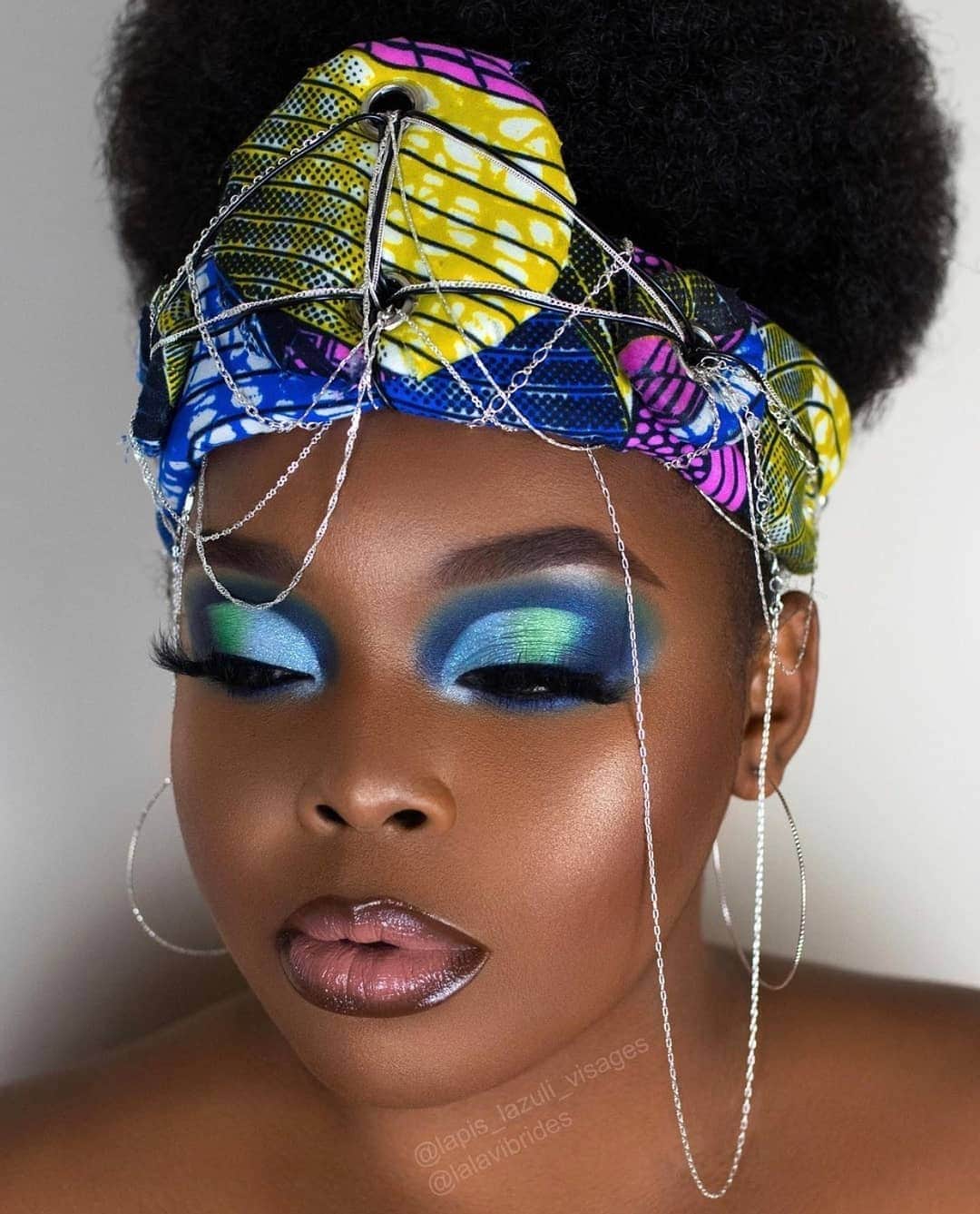 the Balmのインスタグラム：「@cjlalavi 💙💜💚💛   #thebalm #thebalmcosmetics #thebalmeu #eyeliner #crueltyfreebeauty #glam #makeup」