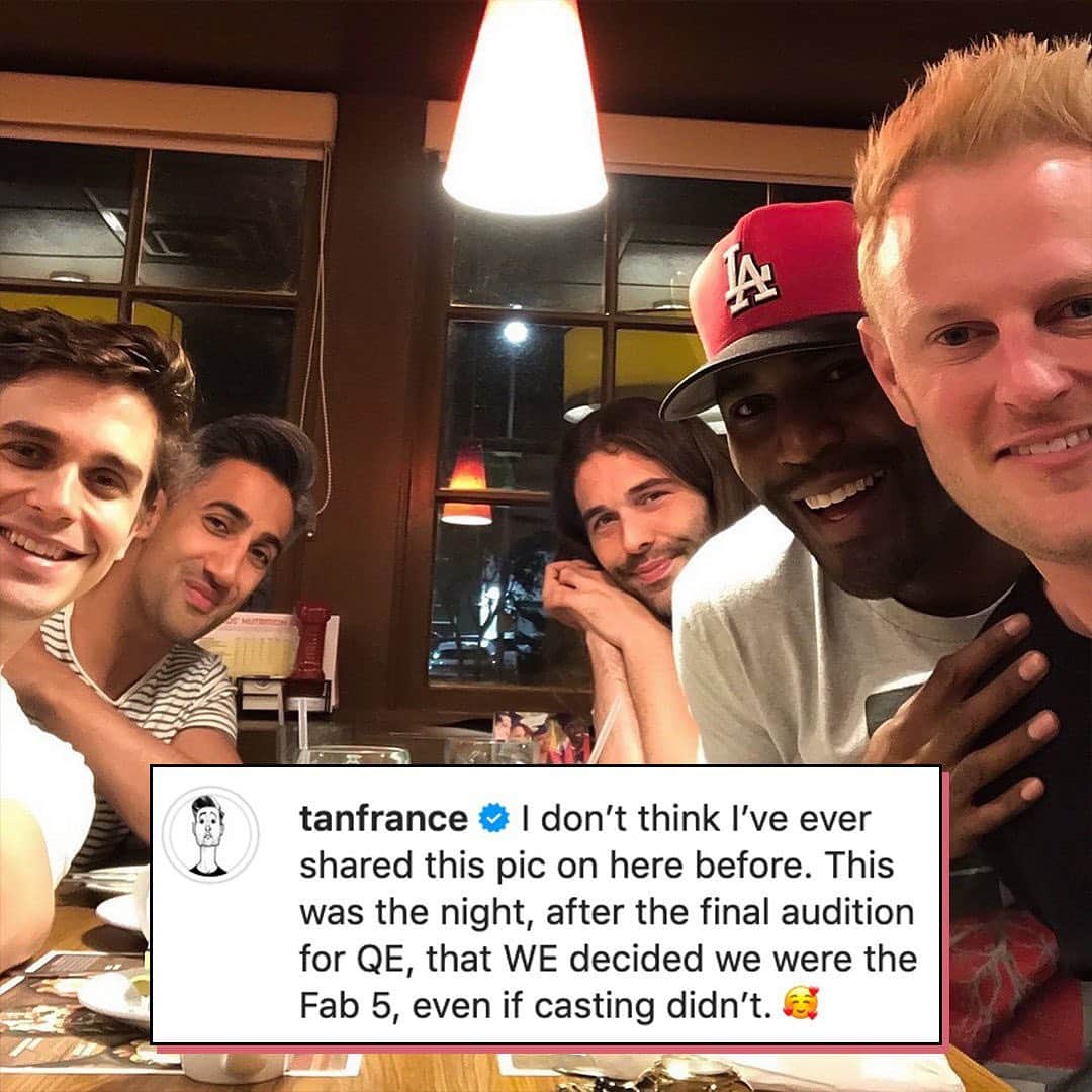 E! Onlineさんのインスタグラム写真 - (E! OnlineInstagram)「Can you believe? It's been 3 years since #QueerEye debuted and this gorgeous story made us emotional. ❤️😭🌈(📷: Instagram)」2月9日 13時30分 - enews