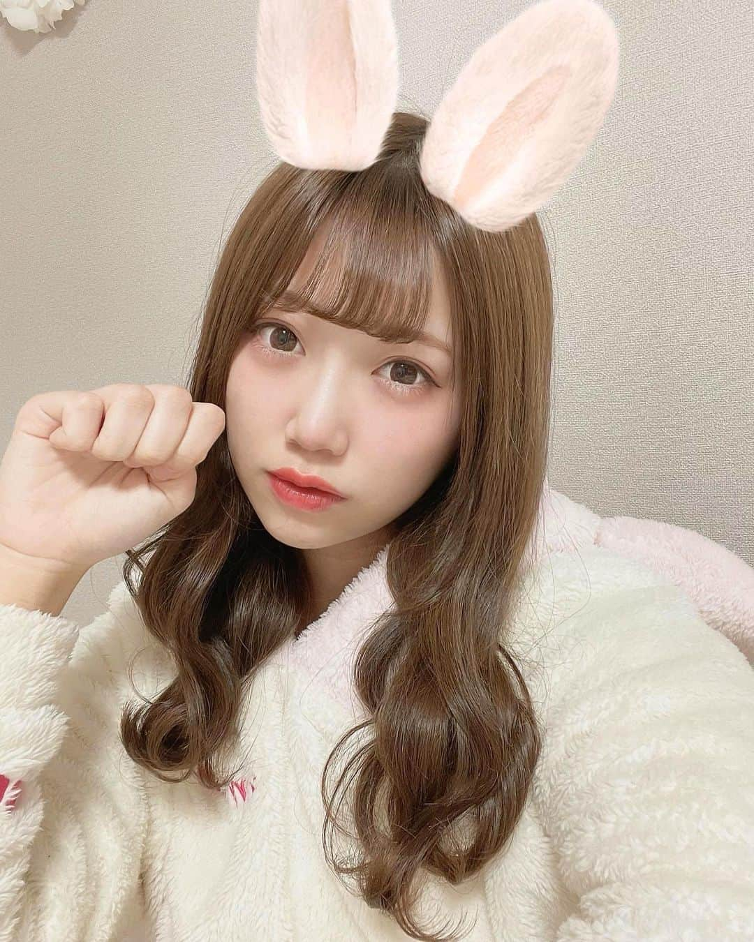 坂本夏海さんのインスタグラム写真 - (坂本夏海Instagram)「うっさうっさうさぎちゃん🐰」2月9日 23時53分 - _nami_sakamoto