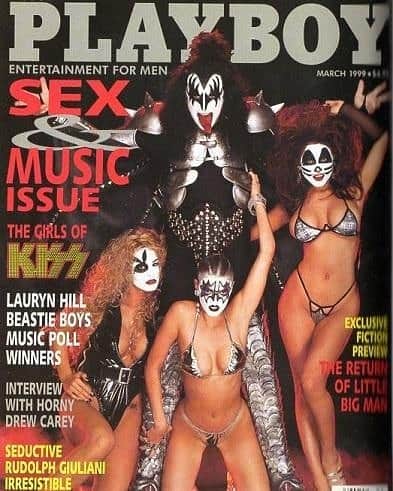 KISSさんのインスタグラム写真 - (KISSInstagram)「#KISSTORY- February 9, 1999 - The Playboy Magazine 'Girls Of #KISS' issue is released with @genesimmons on the cover. #KISSmagazinecovers」2月10日 0時17分 - kissonline