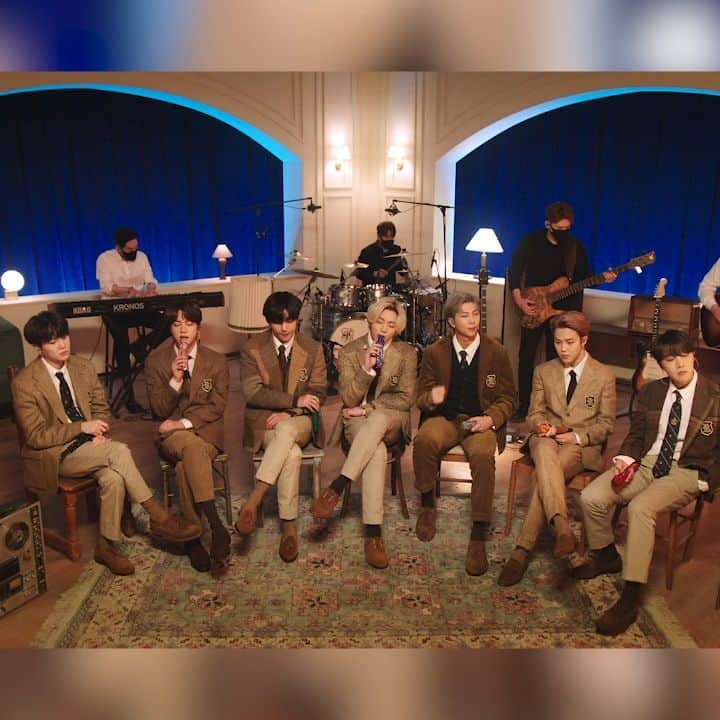 MTV EMAのインスタグラム：「💫 @bts.bighitofficial is giving us never-before-seen performances of their biggest hits on MTV Unplugged Presents: BTS! Get front row seats to their #MTVUnplugged February 23! 💜 check your local listings」