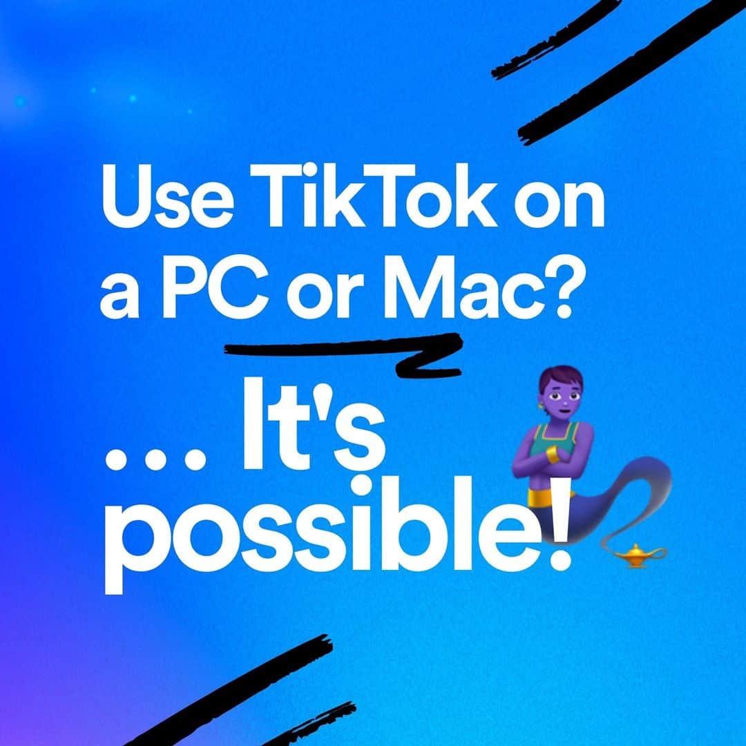 Iconosquareのインスタグラム：「That's right - betcha didn't know you could use TikTok on a desktop, huh?  Well now you know 💁  Check out the blog to find out how to do it any why it's cool #linkinbio  #tiktokdesktop #iconosquare #watchtiktok #tiktoktips」