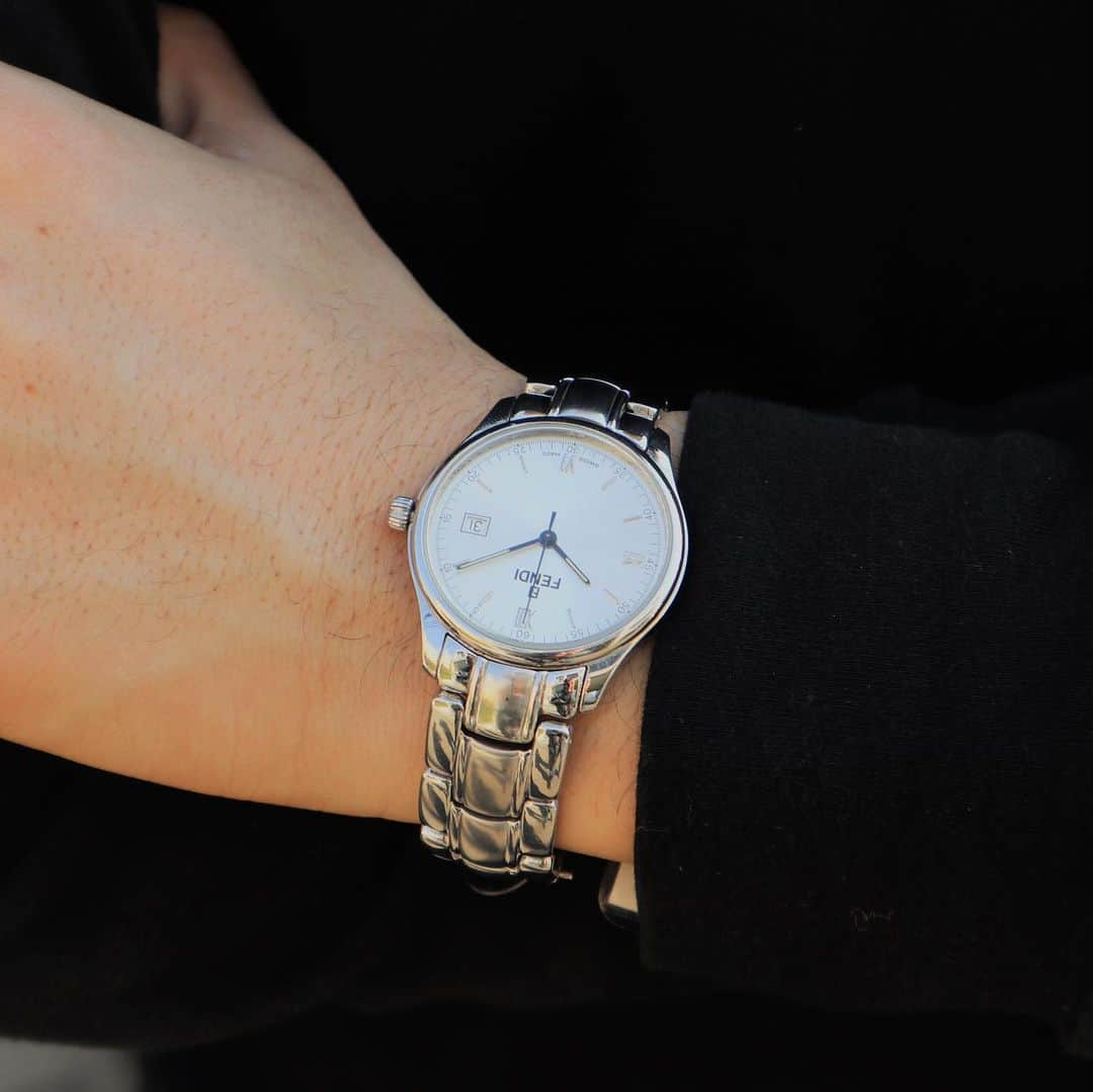 Vintage Brand Boutique AMOREさんのインスタグラム写真 - (Vintage Brand Boutique AMOREInstagram)「FENDI Quartz Stainless Wristwatch.  🔍on website search for AO32961  #fendi #vintagefendi #fendiwatch」2月9日 16時27分 - amore_tokyo