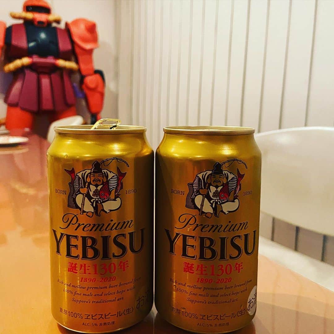 のインスタグラム：「やったー、ラッキーエビス🎉 #エビスビール #サッポロ #ビール #缶ビール #ラッキーエビス #ラッキー #サッポロビール #エビスビール130年 #タイ#たい #🇹🇭#鯛 #鯛2匹 #ビール好き」