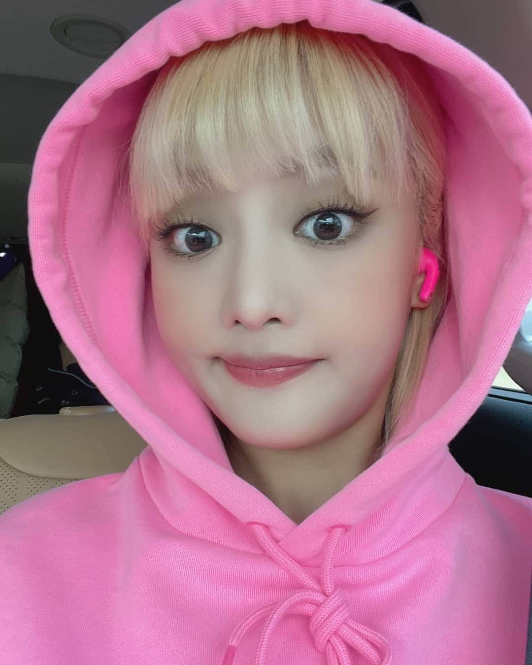 (G)I-DLEさんのインスタグラム写真 - ((G)I-DLEInstagram)「[#민니] Tuesday is pink🤪💝😋💓☺💗」2月9日 17時19分 - official_g_i_dle