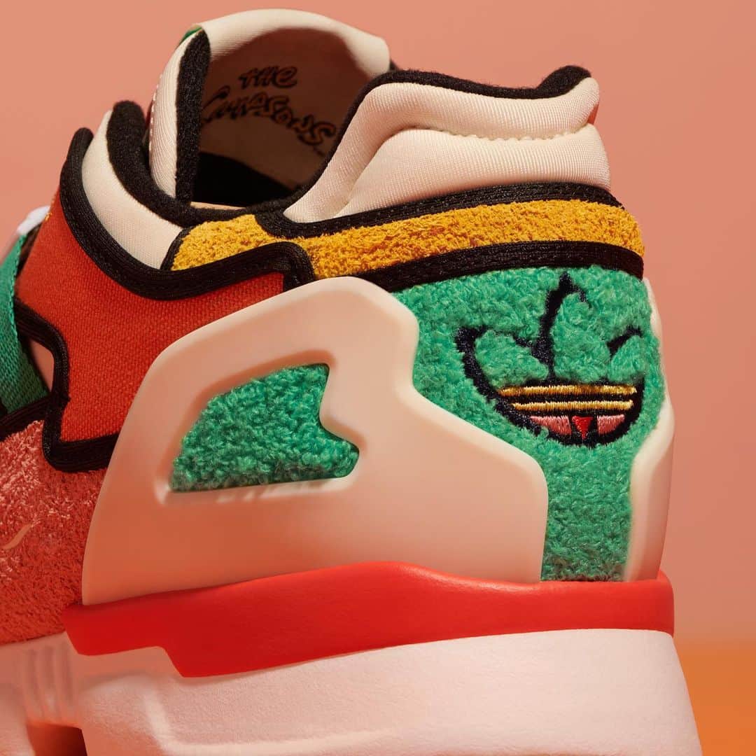 adidas Originalsさんのインスタグラム写真 - (adidas OriginalsInstagram)「Next up in the #AtoZX journey is a homage to Springfield's Krusty Burger. With a multi-color upper and polka dot burger burger bun seeds, the ZX 10000c is fit for any footwear fanatic.   Enter the raffle today on the adidas app and exclusively on Confirmed in the US for a chance to purchase on February 12th.   Available globally on February 12th at adidas.com/A-ZX.」2月9日 18時01分 - adidasoriginals