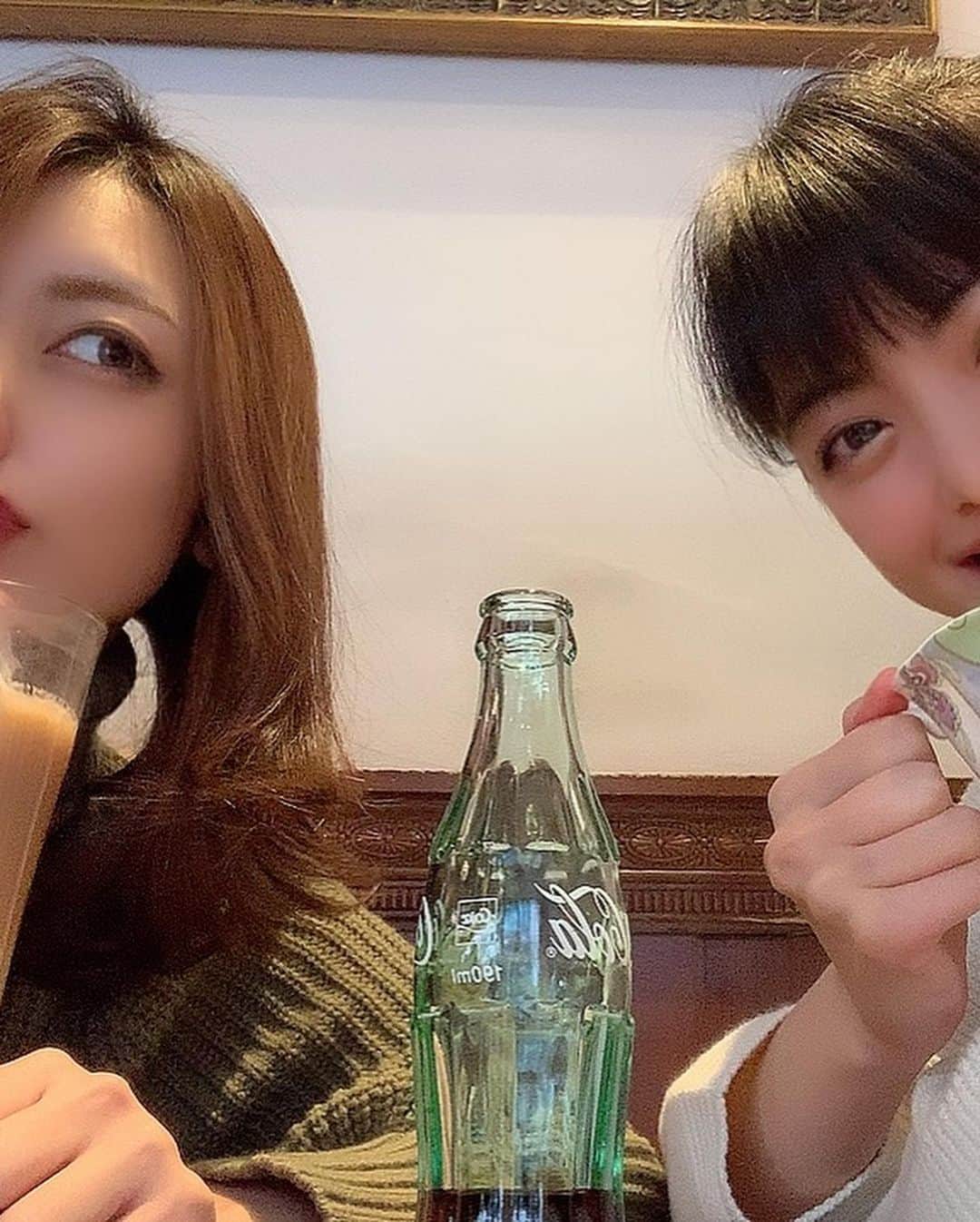 桜井あゆのインスタグラム：「愛莉とランチ！！ コーラがメイン。」
