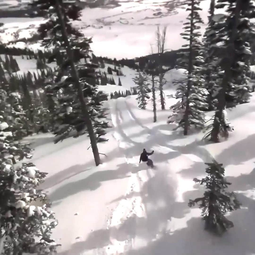 レッドブルのインスタグラム：「how can a run be *this* SOLID and *this* FLUID at the same time?! ... @markmcmorris will show you ☝️☝️☝️  hit the ~link in bio~ to tune in live to the FINALS of the @YETI @NaturalSelection Tour in Red Bull TV 9:30am MT  5:30pm CET 📺  #redbull #givesyouwiiings #snow #snowboarding #bigpurpleenergy #naturalselectiontour」