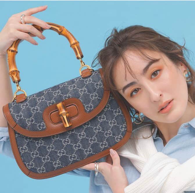 オードリー亜谷香のインスタグラム：「Gucci, can you hear me?! 👂  #classyonline @classy_mag_insta」