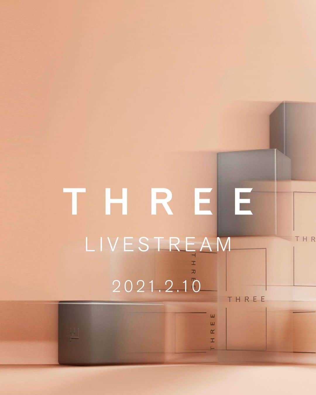 THREEのインスタグラム：「・ <THREE LIVE STREAM>  NEW BASE MAKEUP PREVIEW 「新ファンデーションのご紹介」  2月10日(水)19:00〜  ―――――――――――――― THREE 2021 NEW BASE MAKEUP 2021年2月24日発売 THREE アドバンスドエシリアルスムースオペレーター プライマー 全1種 30mL 6,050円（税込） THREE アドバンスドエシリアルスムースオペレーター フルイド ファンデーション 全8色 30mL 各8,800円（税込） THREE アドバンスドエシリアルスムースオペレーター ルースパウダー 全2種 10g 各6,050円（税込） ――――――――――――――  #THREE #NEWBASEMAKEUP #threecosmetics #ラディアントスキン」