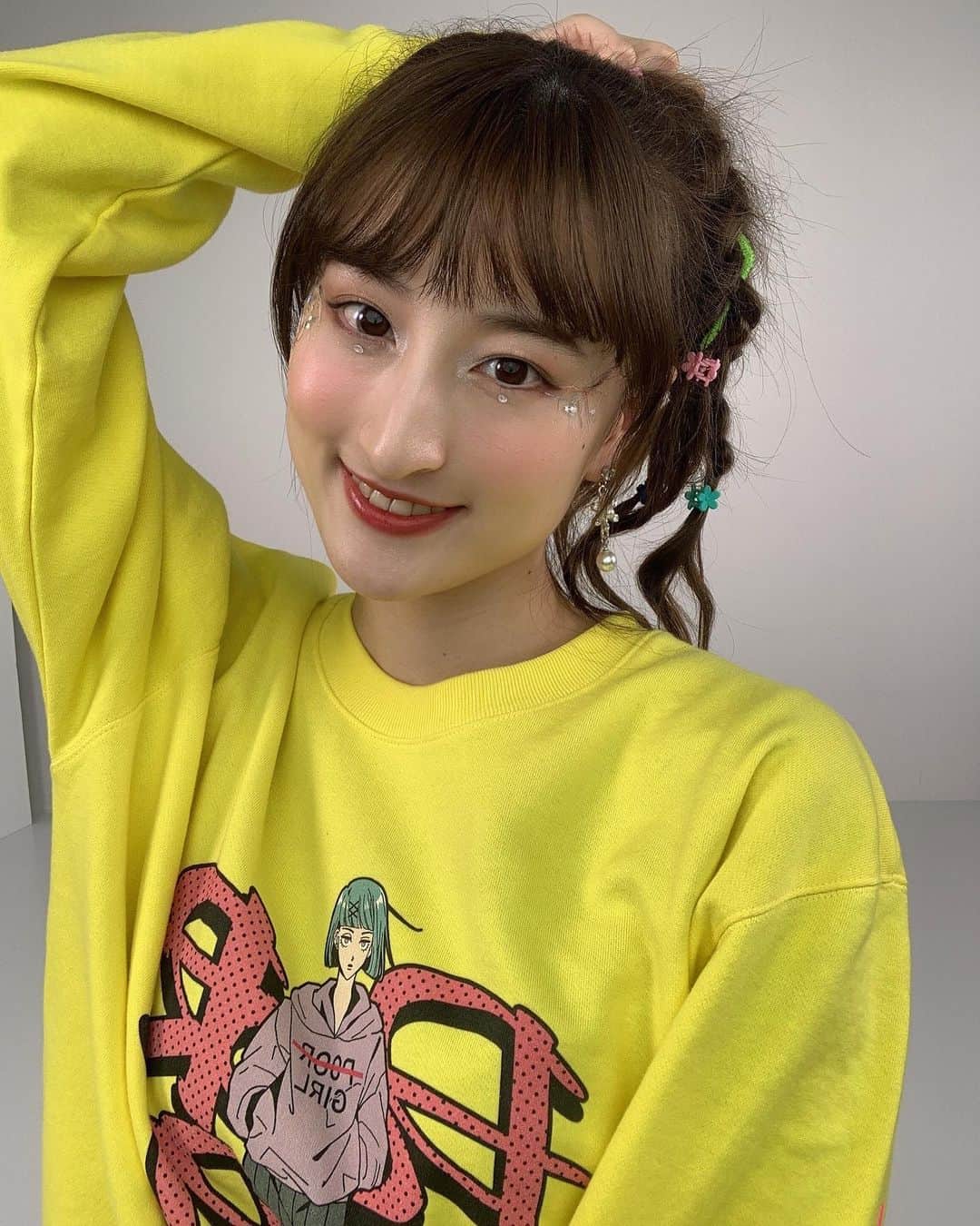 のインスタグラム：「. 👗🤍@notpoorgirl 🤍👗 撮影楽しかった〜👀❤️ . #撮影#被写体モデル#model#jk#jkブランド#instagood#instagram#instaphoto#instalike#instapic#insta#fyp#lb#lfl#color#colormodel#salonmodel#hairstyle#makeup#いいね返し」