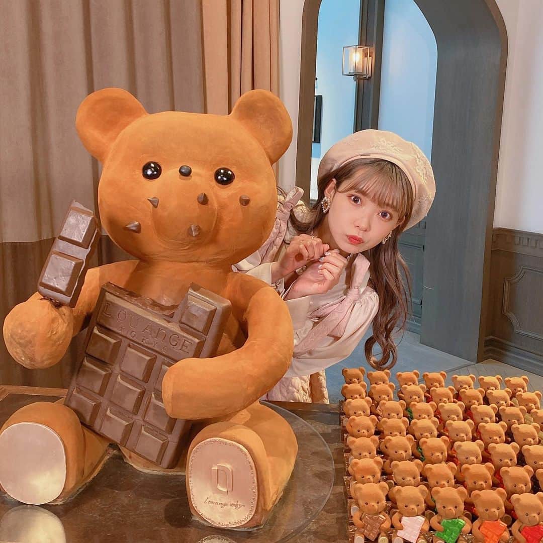 mimさんのインスタグラム写真 - (mimInstagram)「ちょっと前の画像だけど おいしそうな🧸さんと！」2月9日 20時30分 - mim_11_11