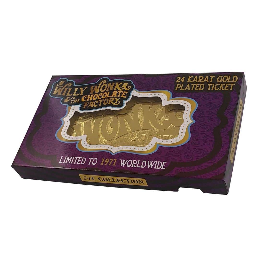 HYPEBEASTさんのインスタグラム写真 - (HYPEBEASTInstagram)「#hypeAF: To celebrate the 50th anniversary of 1971s ‘Willy Wonka and the Chocolate Factory,’ collectible purveyor Fanattik has released a limited-edition 24k Gold Plated Winning Ticket replica. Limited to just 1,971 units worldwide, the collectible comes individually numbered and features an embossed design with a brilliant finish and accompanying display stand. Find it now exclusively at @zavvius.⁠⠀ Photo: Fanattik」2月9日 20時31分 - hypebeast