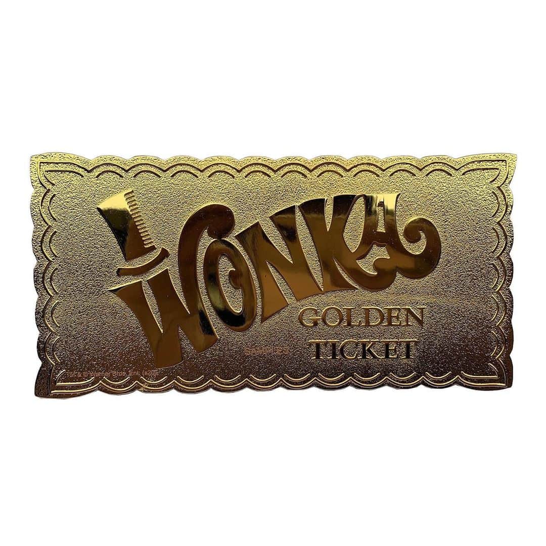 HYPEBEASTさんのインスタグラム写真 - (HYPEBEASTInstagram)「#hypeAF: To celebrate the 50th anniversary of 1971s ‘Willy Wonka and the Chocolate Factory,’ collectible purveyor Fanattik has released a limited-edition 24k Gold Plated Winning Ticket replica. Limited to just 1,971 units worldwide, the collectible comes individually numbered and features an embossed design with a brilliant finish and accompanying display stand. Find it now exclusively at @zavvius.⁠⠀ Photo: Fanattik」2月9日 20時31分 - hypebeast