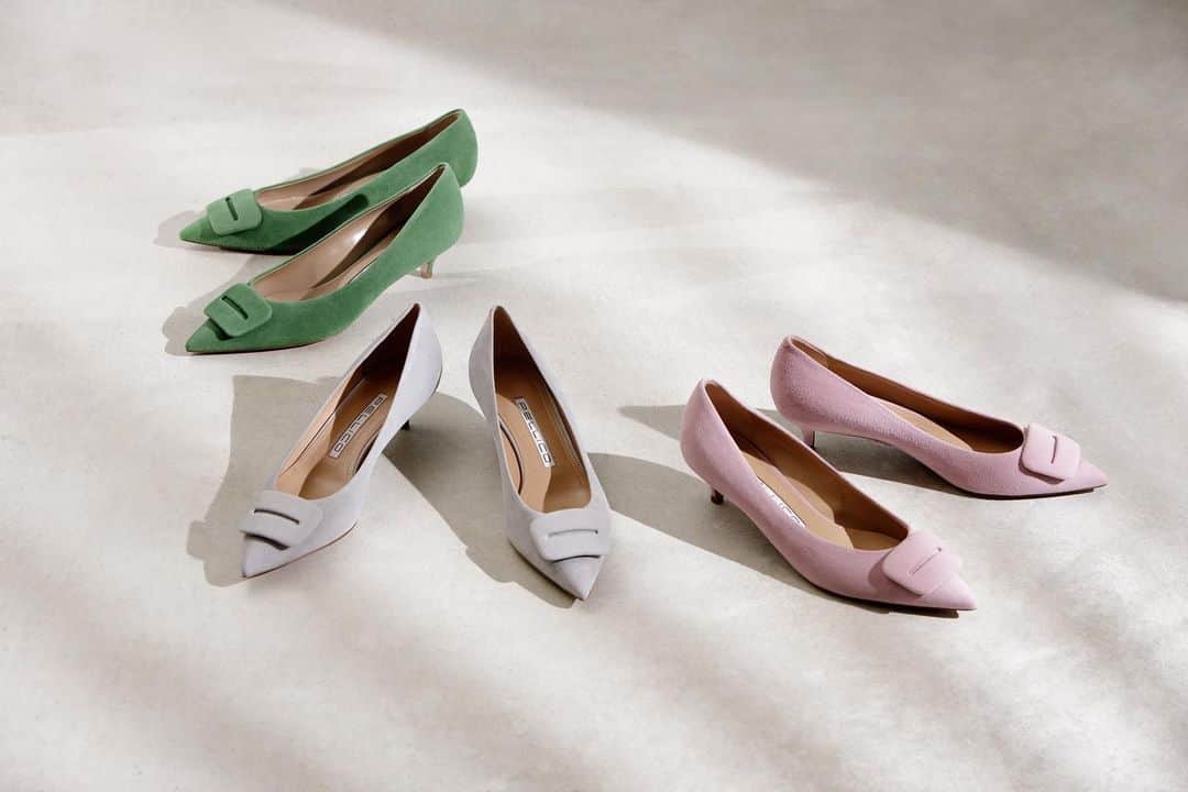 PELLICO Japan Officialさんのインスタグラム写真 - (PELLICO Japan OfficialInstagram)「"2021SS NEW COLLECTION"﻿ ﻿ バックルをモチーフにしたANELLI FIBBIA（アネッリフィッビア） ﻿ 安定感のある3.5㎝ヒールは長時間のお出かけにも取り入れやすいデザイン。﻿ GARDENは直営店限定カラーです ﻿ #pellico #ペリーコ #shoes #pumps #italy #madein italy #new #fashion」2月9日 20時31分 - pellico_japan