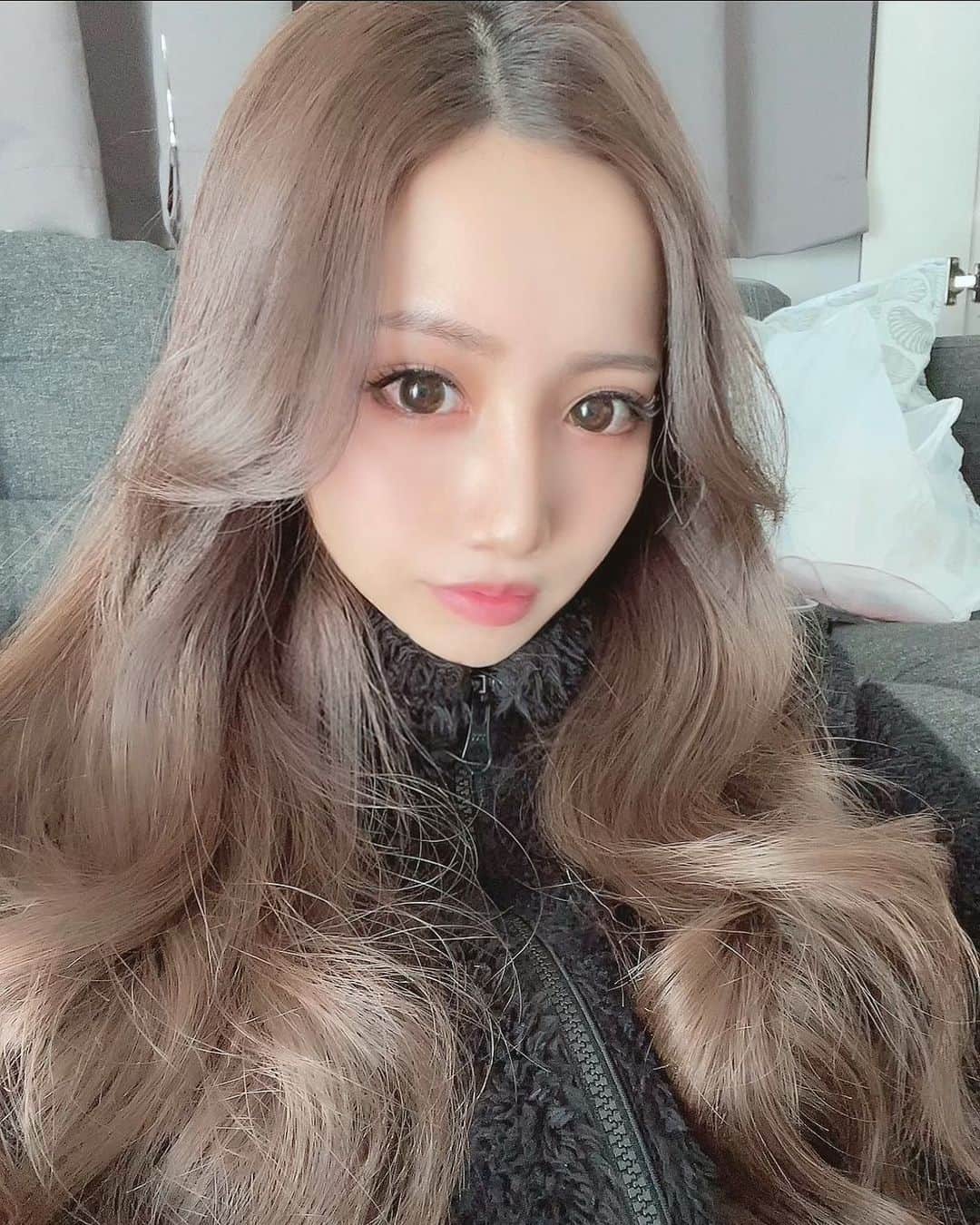 のインスタグラム：「毛が多い☺️マフラーにできる」