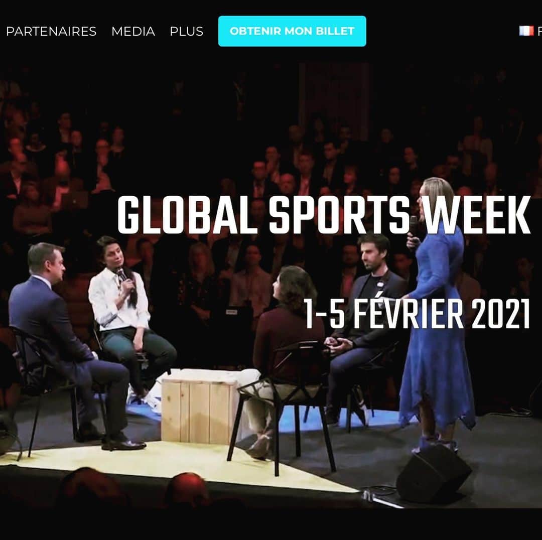 フローラン・ダバディーさんのインスタグラム写真 - (フローラン・ダバディーInstagram)「Thank you #globalsportsweek2021 フランス最高峰のスポーツ・シンポジウムのMCができて、光栄でした。#tokyo2020 #paris2024」2月9日 21時03分 - florent_dabadie