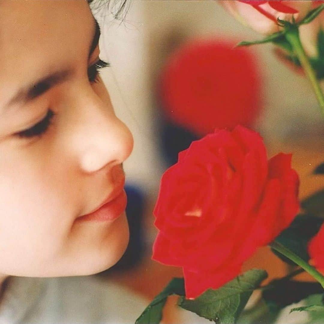 ノーマさんのインスタグラム写真 - (ノーマInstagram)「12 years old🐝 photo by @neetabird  1994  カメラマンだった母の双子の妹（通称、西の魔女）にはいっぱいわる企みに付き合ってもらって、いっぱいあそんでもらった。会いたいな。miss you, Anita🧝🏼‍♀️  #rose #ばら #1994」2月9日 21時59分 - noma77777