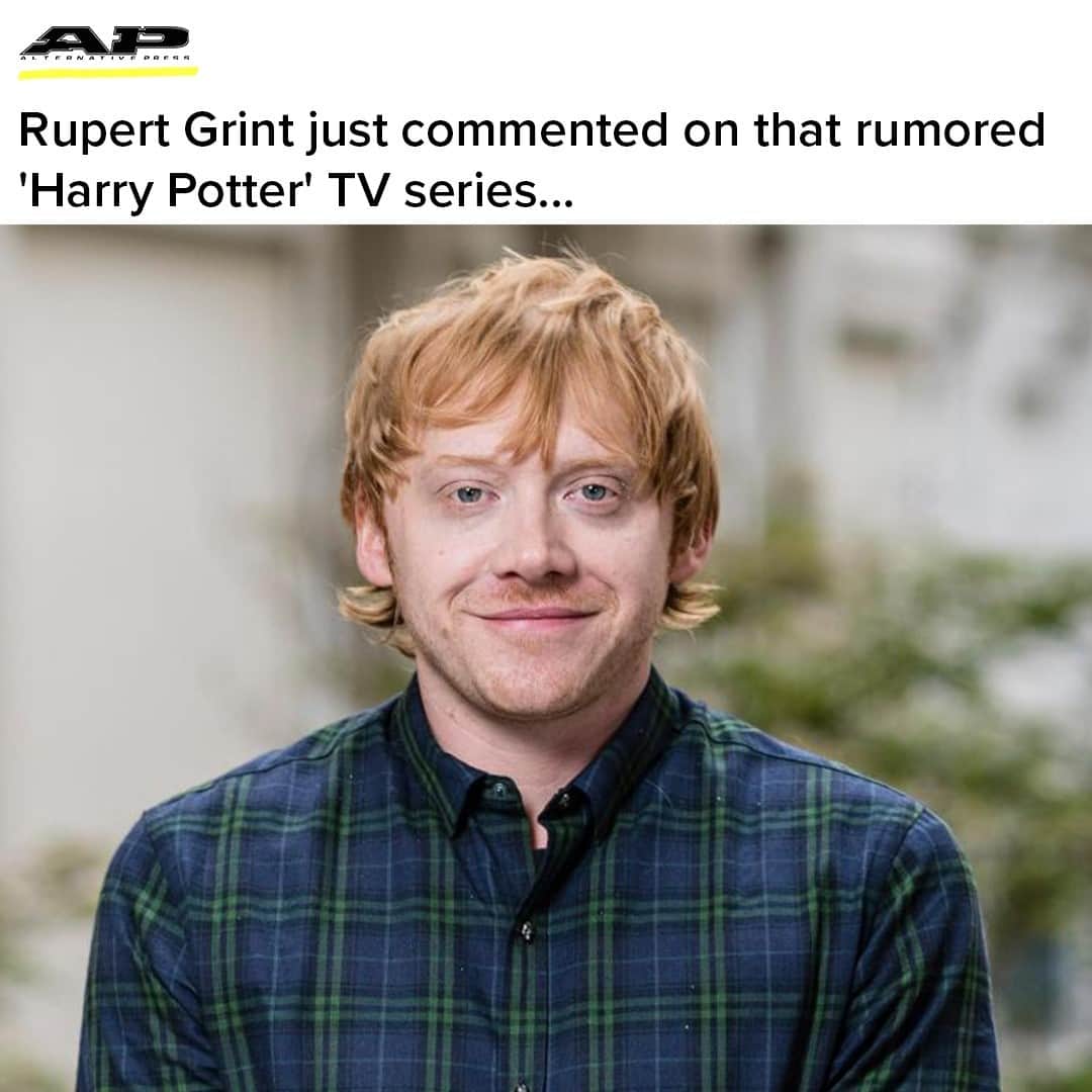 Alternative Pressさんのインスタグラム写真 - (Alternative PressInstagram)「Grint also revealed he's only actually seen three of the 'Harry Potter' films...⁠ LINK IN BIO」2月9日 22時01分 - altpress