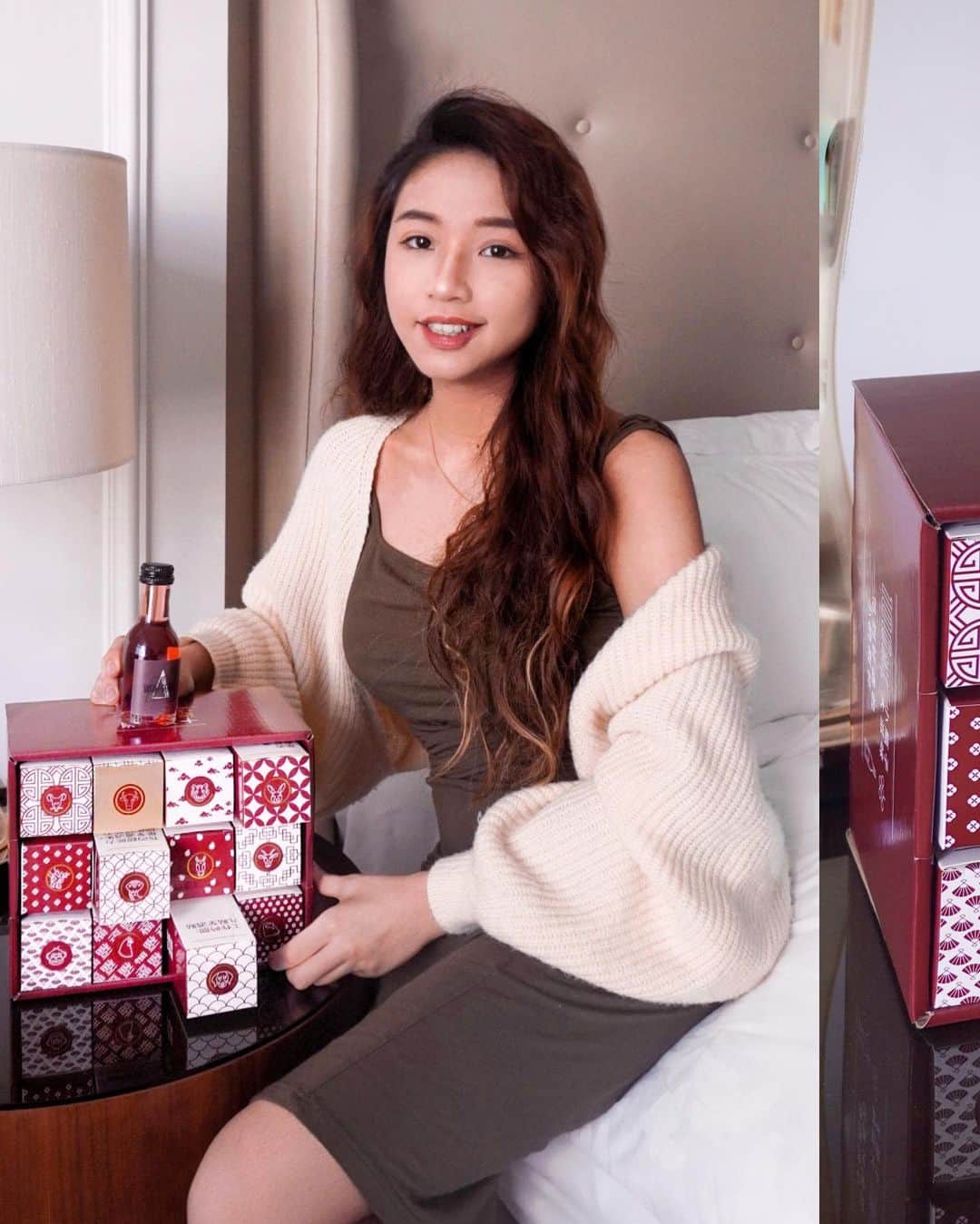 Moanna S.さんのインスタグラム写真 - (Moanna S.Instagram)「Got this super fun Chinese Horoscope Wine Mini Set- 12 Mini Wines Matching the 12 Chinese Zodiac Animals!🧧   The perfect tasting size with the full flavour and aromas you would get in a full-size bottle! Each mini box has its only unique design.  Get 10% off all products with promo code MOANNAS10!🍷 @winemomentshk #winemomentshk」2月9日 23時14分 - moannaxdessire