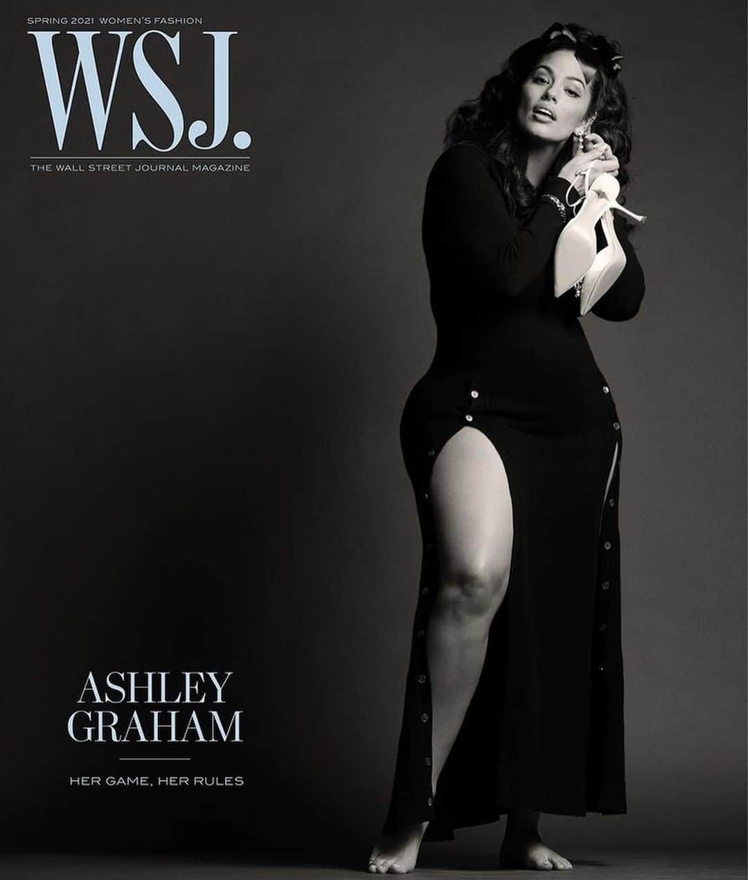 IMG Modelsさんのインスタグラム写真 - (IMG ModelsInstagram)「Her Game. Her Rules. 🗝 #AshleyGraham (@ashleygraham) covers the new @wsjmag. #📷 @ethanjamesgreen #👗 @dara._ #✂️ @jimmypaulhair #💄 @dickpageface #⭐️ #IMGstars」2月9日 23時41分 - imgmodels