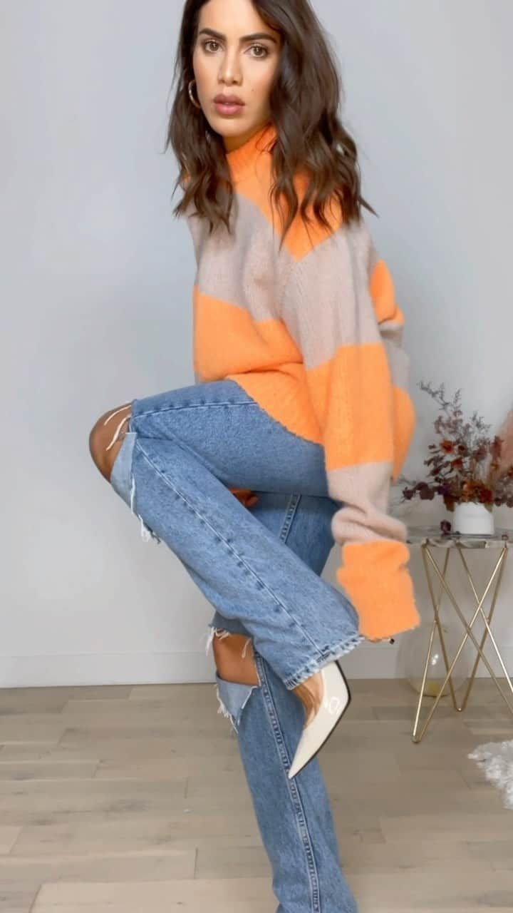 Camila Coelhoのインスタグラム：「Get Dressed With Me🧡🍊🍑 (whats your favorite piece in this look?)  ————- Arrume-se comigo! (Qual dia peça favorita nesse look?) #style #fashion #reels #getdressed」