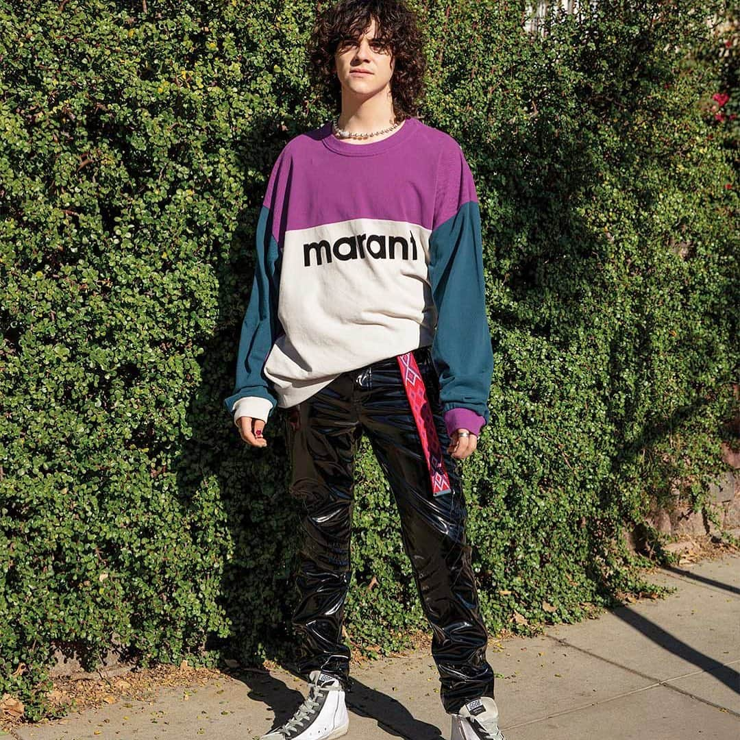 Monty Jacksonのインスタグラム：「JACK DYLAN GRAZER wears @isabelmarant  #styledbymrmontyjackson」