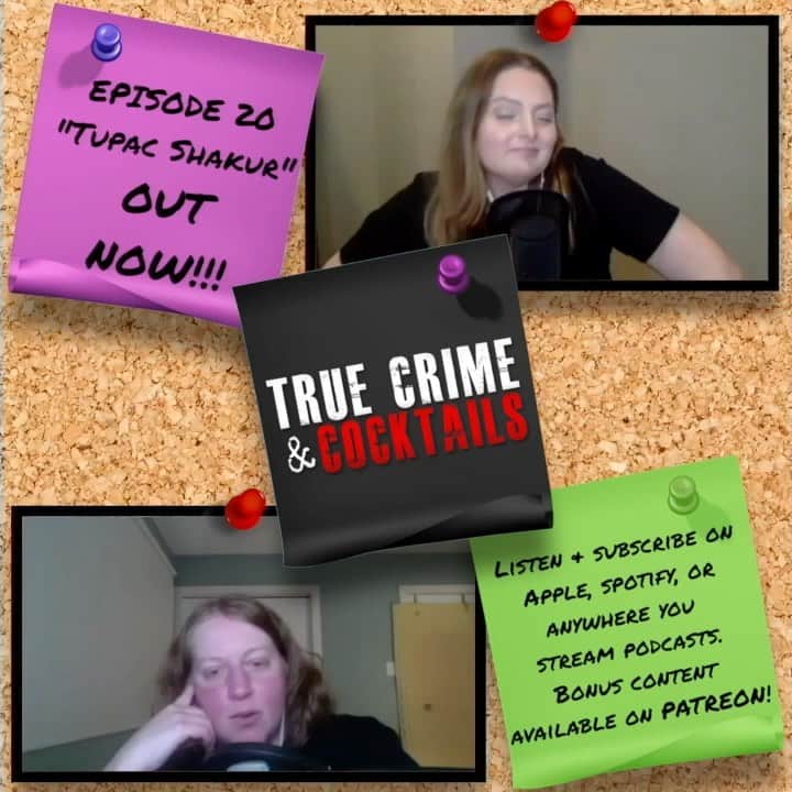 ローレン・アッシュのインスタグラム：「There’s a new @truecrimeandcocktails streaming now! This week we tackle #Tupac! And yes, we are clearly NOT over that #Supernatural finale and probably never will be...」
