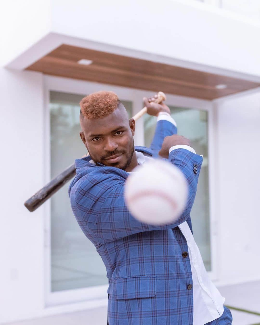 ヤシエル・プイグのインスタグラム：「Let’s get to business. ⚾️ #2021 #mlb #baseball #ready #workingout #letsgo #newyear  📸: @stage7photography.」