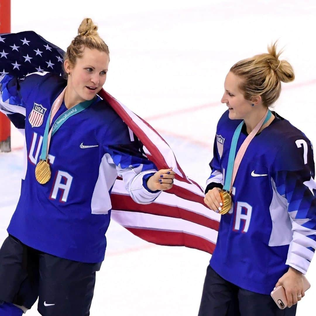 オリンピックチャンネルさんのインスタグラム写真 - (オリンピックチャンネルInstagram)「Monique Lamoureux-Morando and Jocelyne Lamoureux-Davidson, who both scored key goals for USA ice hockey in the PyeongChang 2018 final against Canada, have retired from the sport.⁠ ⁠ Hit link in bio for full story.」2月10日 2時28分 - olympicchannel_x