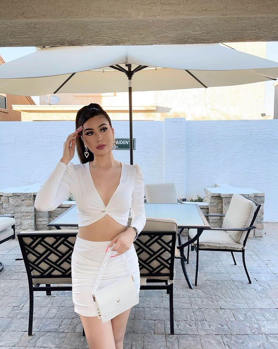 SHEINのインスタグラム：「Pure bliss ☁️✨ @n_i_k_k_i_v  Shop Item #: 1884200, 1200142, 1492481  #SHEINgals #SHEINstyle #SHEINSS21 #fashionlook」