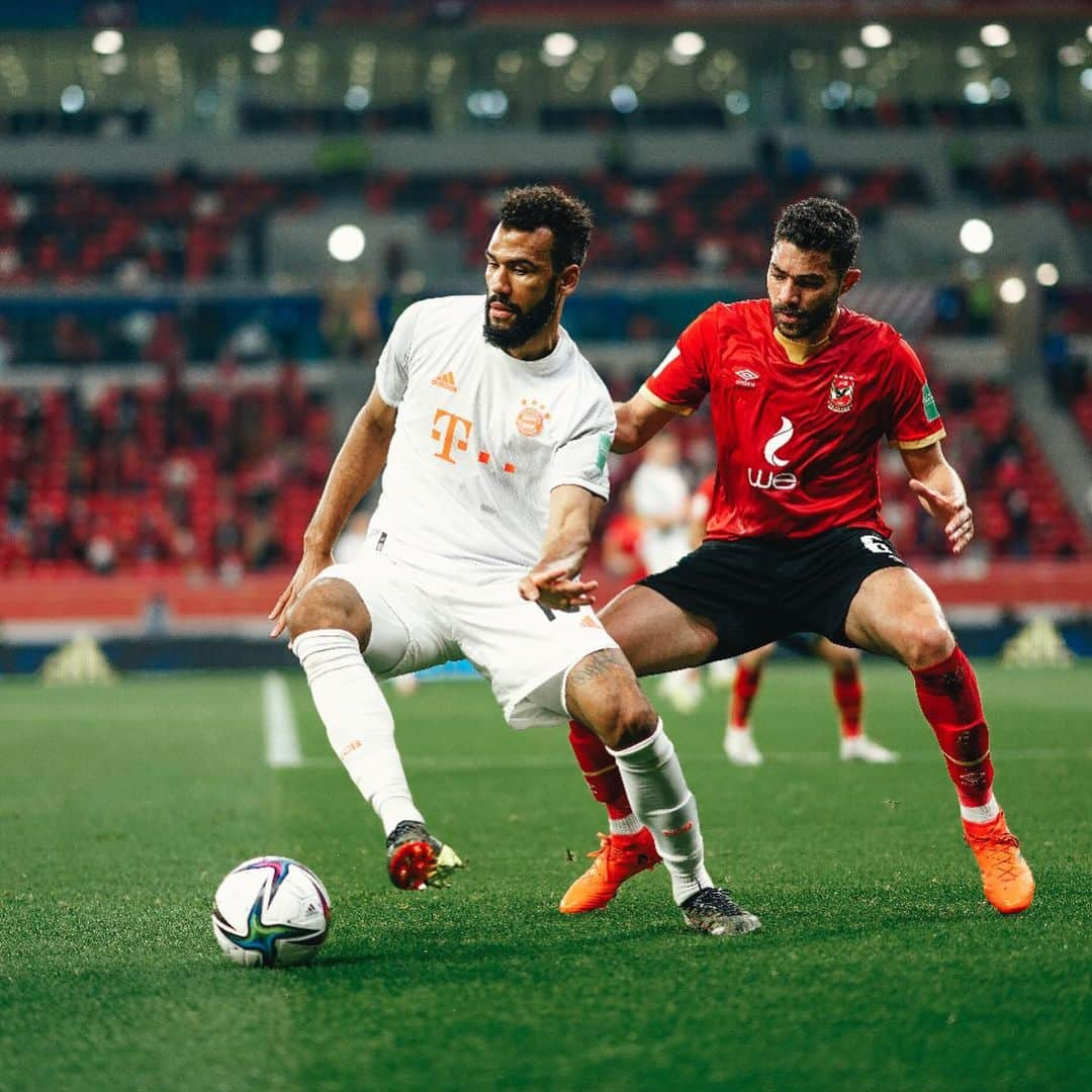 エリック・マキシム・シュポ＝モティングのインスタグラム：「Important victory against a good opponent @alahlyegypt 👏🏾 .Now focus on the Final @fcbayern 💪🏾🔥#packmas #fifaclubworldcup #çadonne」