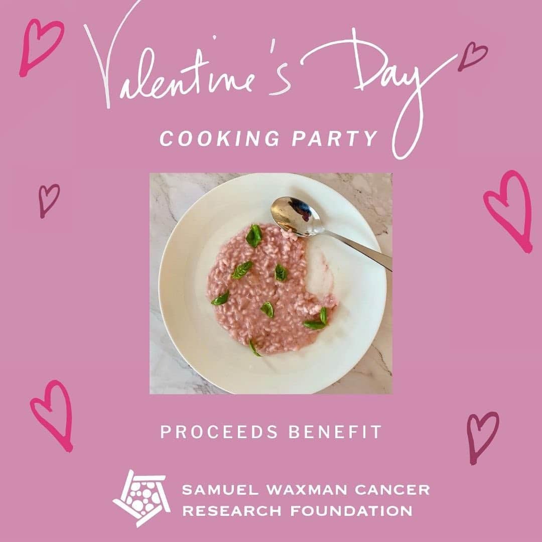 ニコールミラーのインスタグラム：「Join @nicolemillerlife and @flirtingwithflavors for a virtual cooking class tonight from 5:30-6:30 PM. Learn how to make this risotto and a flirtini cocktail with Nicole Miller Rosè! 🍷 Proceeds benefit @waxmancancer. Link in bio to register.」
