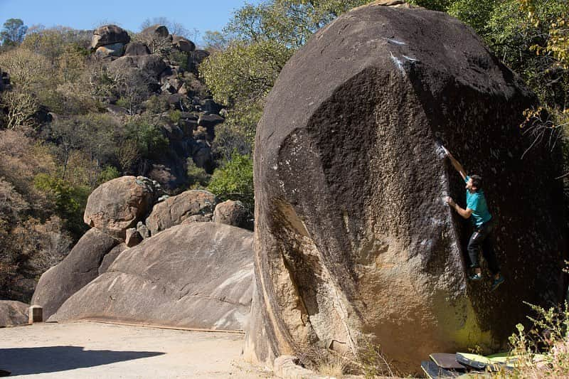 キリアン・フィッシュフーバーさんのインスタグラム写真 - (キリアン・フィッシュフーバーInstagram)「Zambesi River and Matobo Hills, Zimbabwe, 2013. When travelling was still part of climbing. Pictures: Elias Holzknecht」2月10日 3時08分 - kilifish