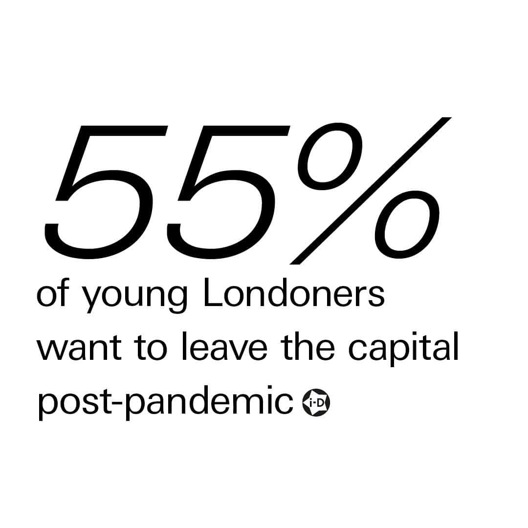 i-Dさんのインスタグラム写真 - (i-DInstagram)「Is a London exodus coming this year?⁣⁣ ⁣⁣ According to a new study, over half of 18-34 year olds currently living in the capital want to move on to pastures new .⁣⁣ ⁣⁣ What does this mean for the future of creative industries in major cities?⁣⁣ ⁣⁣ Are you planning on leaving your city home this year? ⁣⁣ ⁣⁣ Or are you thinking of moving to a city in the next 12 months?⁣⁣ ⁣⁣ Hit the link in bio for more insights and #haveyoursay in the comments.⁣⁣ .⁣⁣ .⁣⁣ .⁣⁣ Text @rosielanners⁣⁣ #London #Pandemic」2月10日 3時31分 - i_d