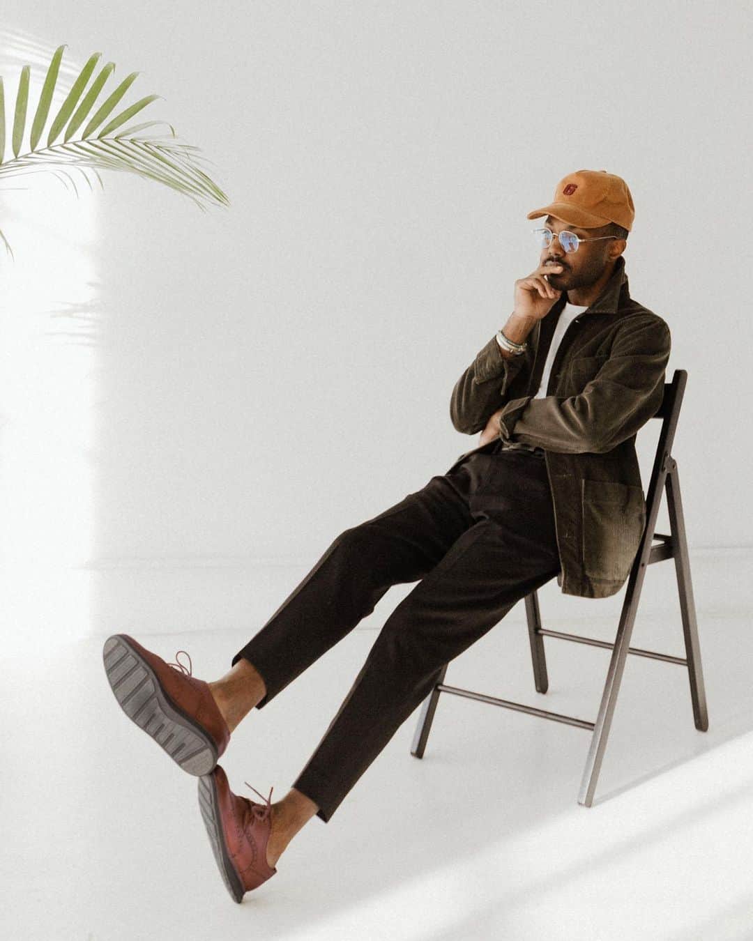 Cole Haanのインスタグラム：「Don't just take our word for it. If menswear maven @xxjmitch is rocking our ØriginalGrand Wingtip Oxford, you know it's good.」