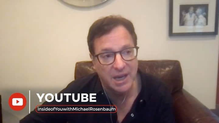 ボブ・サゲットのインスタグラム：「So enjoyed the real and honest conversation I got to have with @themichaelrosenbaum on Today’s new episode of his podcast @insideofyoupodcast - WATCH here—> bit.ly/watchinsideofyou  or LISTEN here—>  https://link.chtbl.com/InsideOfYou_Pod   #insideofyou @themichaelrosenbaum  He got inside of me. 🤫」